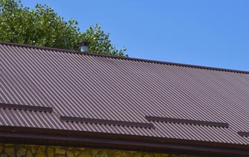 typical Weoley Castle corrugated roof uses